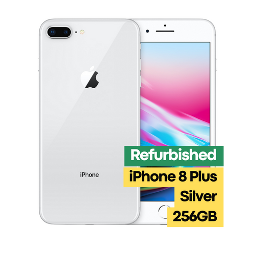 iPhone 8 Plus 256GB Silver Handset (Refurbished)