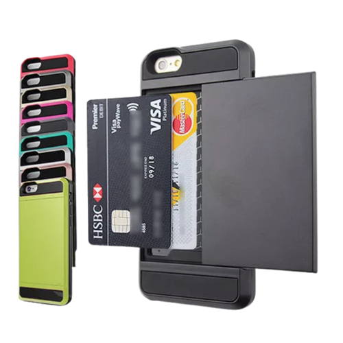 Slim Armour Card Holder Case for 7, 8, SE2 & SE3 Slim Armour Card Holder Case for 7, 8, SE2 & SE3