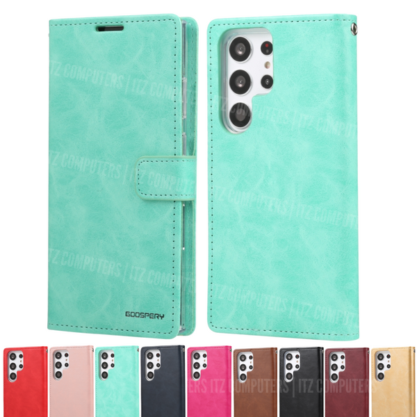 Bluemoon Diary Wallet Case for Samsung S23