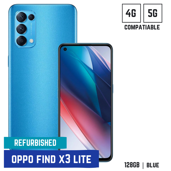 OPPO Find X3 Lite 128GB Unlocked Handset (Blue)