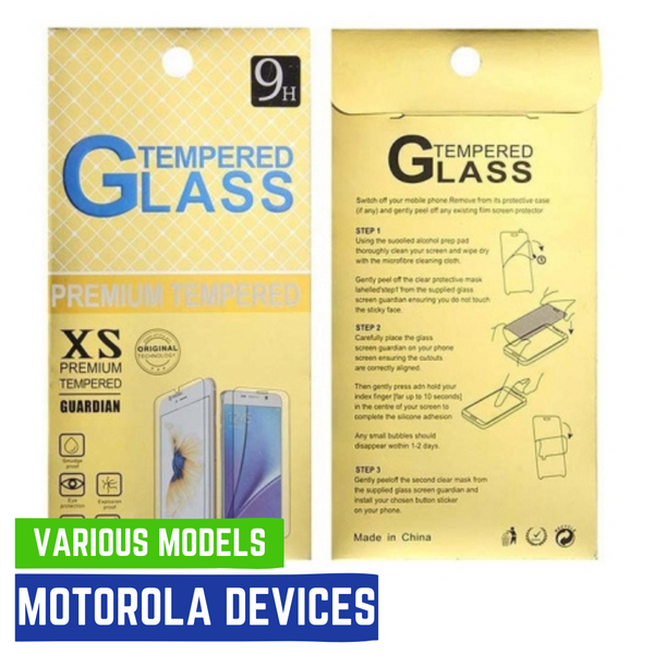 Tempered Glass Protector for Motorola Phones