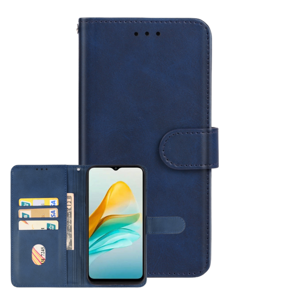 ZTE Blade A53 Wallet Case [Navy]