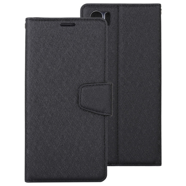 OPPO A91 Wallet Case [Black]