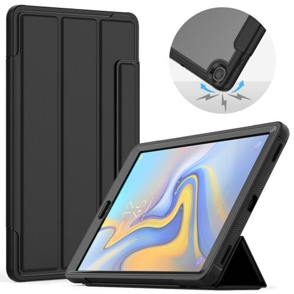 Samsung Tab A 8.0" T290 Heavy Duty Case (Clear & Black)