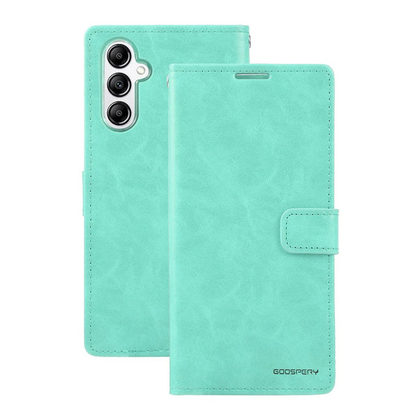 Bluemoon Diary Wallet Case for Samsung A36 (Mint)