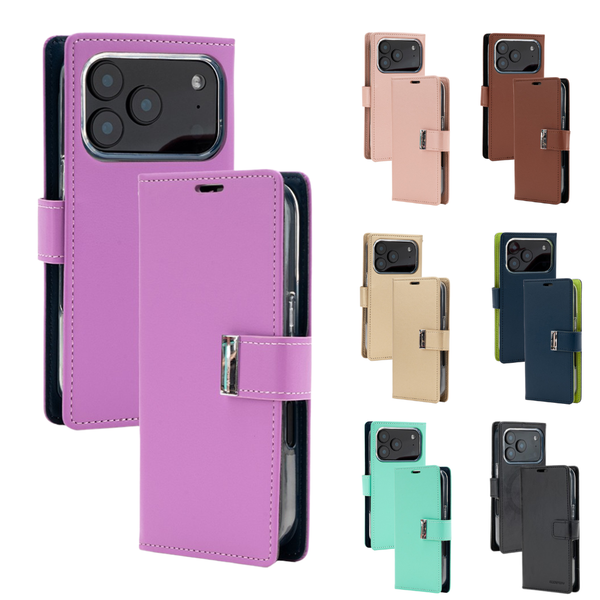 GOOSPERY Rich Diary Case for iPhone 17 Series