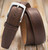 Deep Grain Buffalo Leather Dress Belt 1.25"