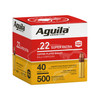Aguila Ammunition 1B221115 22lr Hv 40gr 500/2000