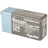 Aguila Ammunition 1E092125 9mm 124gr Jhp 50/500