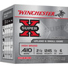 Winchester Ammunition WNX416 Spr-x Uplnd 410ga 2.5" #6 25/250