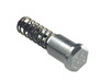 Strike Industries SI-AR-FA-CC AR Forward Assist Hex Design Steel Construction in Chrome Coating, steel AR forward assist with hex design and spring mechanism.