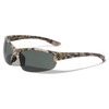 Camouflage Semi Rimless Sport UV400, UVA & UVB Sunglasses
