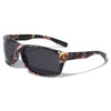 Camouflage Grip Temple Square Sport UV400, UVA & UVB Sunglasses
