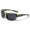 NcStar Camouflage Thick Frame Rectangle Sport UV400, UVA & UVB Sunglasses 