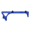 Guntec USA MLK-AG-BLUE Guntec USA MLK-AG-BLUE Ultralight Skeletonized Angled Grip For M-LOK MLK-AG-BLUE