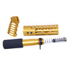 Guntec USA AR-PISTOL-SET-MLK-308-GOLD Guntec USA AR-PISTOL-SET-MLK-308-GOLD AR .308 Pistol Furniture Set (Anodized Gold) AR-PISTOL-SET-MLK-308-GOLD