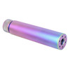 Guntec USA 1326-RPVD Guntec USA 1326-RPVD 223/5.56 Rifle Slip Over Fake Suppressor (Rainbow PVD Coated) 1326-RPVD