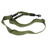 Guntec USA 1POINT-G Guntec USA 1POINT-G One Point Bungee Sling With QD Snap Hook (OD Green) 1POINT-G