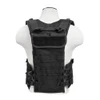 NcStar NcSTAR CVARCR2922B AR Chest Rig, tactical black padded camouflage vest with multiple adjustable straps and MOLLE webbing for carrying gear.