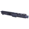 Guntec USA 9MM-KIT-6 AR-15 9mm Cal Complete Upper Kit W/7" AIR-LOK Gen 2 Handguard & Mini Trident Flash Can (Anodized Black)