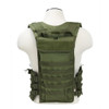 NcStar NcSTAR CVARCR2922G AR Chest Rig, tactical green military-style chest rig with multiple pouches and adjustable straps.