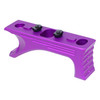 Guntec USA ANGLEGRIP-MLK-G2-PURPLE Aluminum Angled Grip For M-LOK System (Gen 2) (Anodized Purple) (Discontinued)