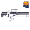 Guntec USA AR308-KIT-1 AR .308 Cal Complete Rifle Kit Combo #1 (No Lower) (Anodized Black)