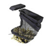 NcStar NcSTAR CVBC3014B Mesh Brass Catcher/ Hook And Loop Strap/ Black, black mesh brass catcher with hook and loop strap for firearm cleaning and casing collection.