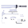 Guntec USA EKIT-CLEAR AR-15 Essentials Kit (Anodized Clear)