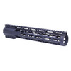 Guntec USA GT-12ALC-308 12" AIR-LOK Series M-LOK Compression Free Floating Handguard With Monolithic Top Rail (.308 Cal) (Anodized Black) 