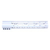 Guntec USA GT-12ALC-G2-CLEAR Guntec USA GT-12ALC-G2-CLEAR 12" AIR-LOK Series M-LOK Compression Free Floating Handguard With Monolithic Top Rail (Gen 2) (Anodized Clear) GT-12ALC-G2-CLEAR