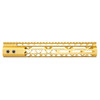 Guntec USA GT-12MLK-AL-GOLD Guntec USA GT-12MLK-AL-GOLD 12" Air Lite M-LOK Free Floating Handguard With Monolithic Top Rail (Anodized Gold) GT-12MLK-AL-GOLD