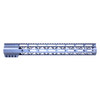 Guntec USA GT-15ALC-GREY Guntec USA GT-15ALC-GREY 15" Air-LOK Series M-LOK Compression Free Floating Handguard With Monolithic Top Rail (Anodized Grey) GT-15ALC-GREY
