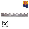  Guntec USA GT-15HC-AL-MLK-FDE 15" Air Lite Series 'Honeycomb' M-LOK Free Floating Handguard With Monolithic Top Rail (Flat Dark Earth) 