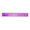 Guntec USA GT-15HC-AL-MLK-PURPLE Guntec USA GT-15HC-AL-MLK-PURPLE 15" Air Lite Series 'Honeycomb' M-LOK Free Floating Handguard With Monolithic Top Rail (Anodized Purple) GT-15HC-AL-MLK-PURPLE
