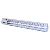 Guntec USA GT-15MLK-308-CLEAR Guntec USA GT-15MLK-308-CLEAR 15" Ultra Lightweight Thin M-LOK System Free Floating Handguard With Monolithic Top Rail (.308 Cal) (Anodized Clear) GT-15MLK-308-CLEAR