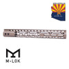 Guntec USA GT-15MLK-AL-FDE 15" AIR Lite Series M-LOK Free Floating Handguard With Monolithic Top Rail (Flat Dark Earth)