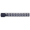 Guntec USA GT-16.5ALC Guntec USA GT-16.5ALC 16.5" AIR-LOK Series M-LOK Compression Free Floating Handguard With Monolithic Top Rail (Anodized Black) GT-16.5ALC