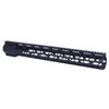 Guntec USA GT-16.5ALC-308 Guntec USA GT-16.5ALC-308 16.5" AIR-LOK Series M-LOK Compression Free Floating Handguard With Monolithic Top Rail (.308 Cal) (Anodized Black) GT-16.5ALC-308