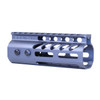 Guntec USA GT-5MLK-GREY Guntec USA GT-5MLK-GREY 5" Ultra Lightweight Thin M-LOK Free Floating Handguard With Monolithic Top Rail (Anodized Grey) GT-5MLK-GREY