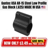 Guntec USA GT625SS 223/5.56 Rifle Steel Low Profile Gas Block (.625)