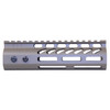 Guntec USA GT-675MLK-FDE 6.75" ULtra Lightweight Thin M-LOK Free Floating Handguard With Monolithic Top Rail (Flat Dark Earth)