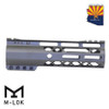 Guntec USA GT-7ALC-G2-G Guntec USA GT-7ALC-G2-G 7" AIR-LOK Series M-LOK Compression Free Floating Handguard With Monolithic Top Rail (Gen 2) (OD Green) GT-7ALC-G2-G