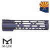 Guntec USA GT-9ALC-G2 9" AIR-LOK Series M-LOK Compression Free Floating Handguard With Monolithic Top Rail (Gen 2) (Anodized Black)