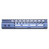 Guntec USA GT-9MLK-GREY Guntec USA GT-9MLK-GREY 9" Ultra Lightweight Thin M-LOK System Free Floating Handguard With Monolithic Top Rail (Anodized Grey) GT-9MLK-GREY