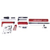 Guntec USA GT-AR-KIT-RED AR-15 5.56 Cal Complete Airlite Series Rifle Kit (No Lower) (Anodized Red)