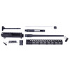 Guntec USA GT-C-UPPER-18-MLK-308 AR .308 Cal Complete Upper Kit (Ultralight M-LOK Hg) (Anodized Black)