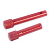 Guntec USA GT-TDP-SET-308-G2-RED AR .308 Cal Extended Takedown Pin Set (Gen 2) (Anodized Red)