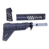 Guntec USA HCP Guntec USA HCP 223/5.56 Rifle Honeycomb Pistol Furniture Set (Anodized Black) HCP