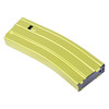 Guntec USA MAG30-NY AR 5.56 Cal Aluminum 30 Rnd Mag With Anti-Tilt Follower (Anodized Neon Yellow)